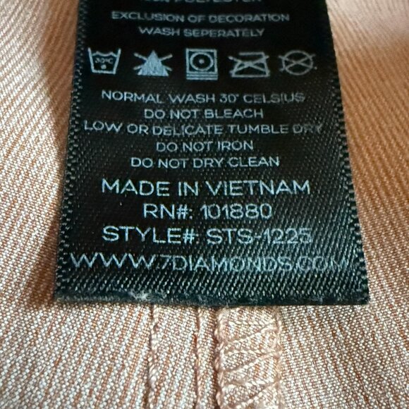 7Diamonds Stadium Performance Shorts Men's 36 Brick Red Stretch Golfcore Casual - Picture 8 of 9